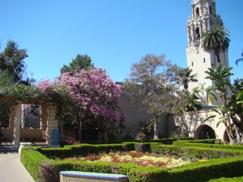 Alcazar Garden with California Building to the right